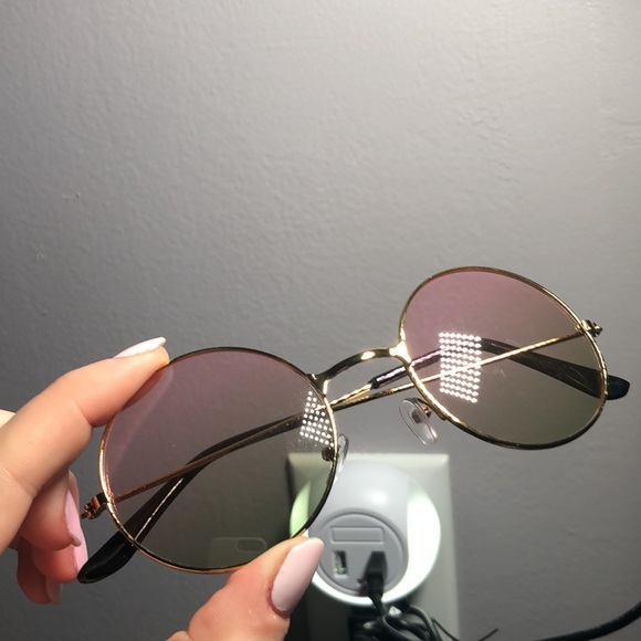 BLULU - ROUND SUNGLASSES (WATERMELON) - Picture 4 of 5